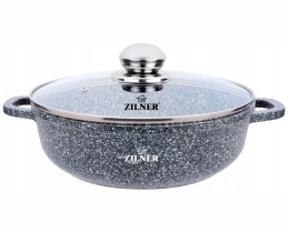 GARNEK MARMUROWY WOK 5.5L 32cm ZILNER ZL-7070