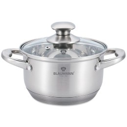 GARNEK STAL NIERDZ. Z POKR. 22cm 4.3L SATYNA BLAUMANN GOURMET LINE BL-3457