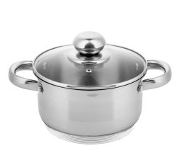 GARNEK STALOWY 1.0L 14cm ZILNER ZL-7302