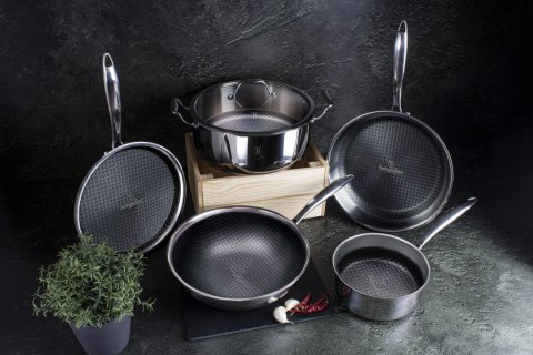 GARNEK STALOWY 18/10 2.7L 20cm BERLINGER HAUS ETERNAL COLLECTION BH-7444