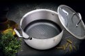 GARNEK STALOWY 18/10 6.1L 28cm BERLINGER HAUS ETERNAL COLLECTION BH-7446