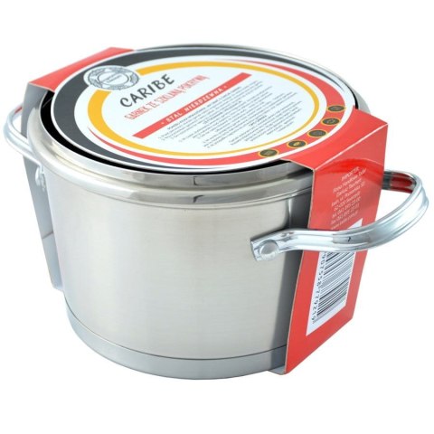GARNEK STALOWY Z POKRYWKĄ 18cm 2.0L KONIGHOFFER CARIBE