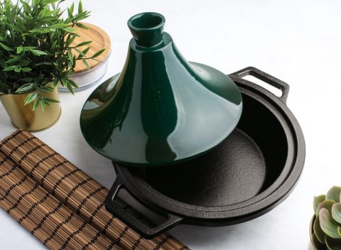 GARNEK TAJINE TAGINE 22cm BERLINGER HAUS STRONG MOLD EMERALD BH-1990