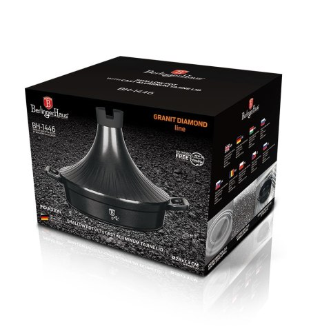 GARNEK TAJINE TAGINE 28cm BERLINGER HAUS GRANIT DIAMOND BH-1446