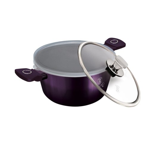 GARNEK TYTANOWY 20cm 2.2L BERLINGER HAUS PURPLE ECLIPSE BH-6628