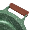 Garnek granitowy nieprzywierający na indukcję gaz z pokrywką OMEGA 24 cm 4.4L NAVA 10-255-031