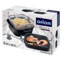 Garnek granitowy z pokrywką patelnią grillową koszykiem GRANDE 2+4L ORION 127036