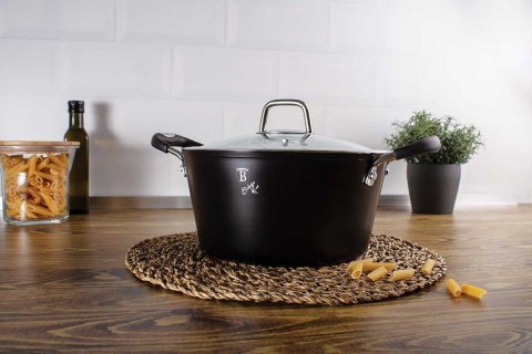 GARNEK TYTANOWY 24cm 4.1L BERLINGER HAUS BLACK PROFESSIONAL LINE BH-6123