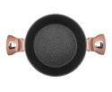 GARNEK Z POWŁOKĄ GRANITOWĄ 3.8L 28cm BERLINGER HAUS ROSE GOLD NOIR BH-1893
