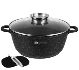 GARNEK Z POWŁOKĄ MARMUROWĄ 3.2L 22cm BRUNBESTE BB-1981