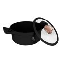 GARNEK Z POWŁOKĄ TYTANOWĄ 4.4L 24CM BERLINGER HAUS BLACK ROSE BH-1457