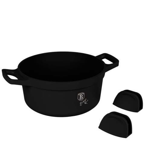 GARNEK Z POWŁOKĄ TYTANOWĄ 4.4L 24CM BERLINGER HAUS BLACK ROSE BH-1457