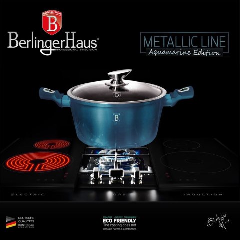 GARNKI BERLINGER HAUS 15 ELE METALLIC AQUAMARINE BH-1885