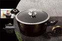 GARNKI BERLINGER HAUS 18 ELE METALLIC SHINY BLACK BH-6614