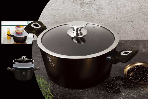 GARNKI BERLINGER HAUS 18 ELE METALLIC SHINY BLACK BH-6614