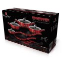GARNKI BERLINGER HAUS METALLIC BLACK BURGUNDY LINE 15 ELE BH-1632-N