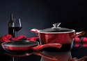 GARNKI BERLINGER HAUS METALLIC BLACK BURGUNDY LINE 15 ELE BH-1632-N
