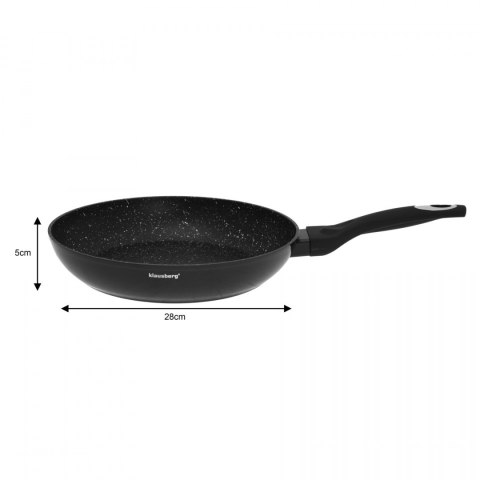 GARNKI GRANITOWE 15 ELE. KLAUSBERG MARMO KB-7322