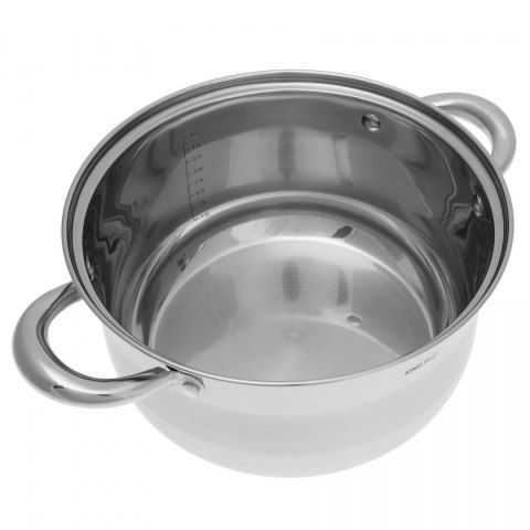GARNKI KiNGHOFF SILVER 8 ELE KH-1095