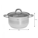 GARNKI KiNGHOFF SILVER 8 ELE KH-1095