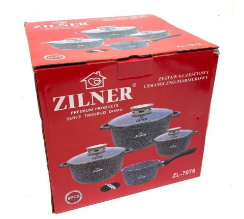 GARNKI MARMUROWE 7 EL. ZILNER ZL-7076