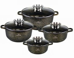 GARNKI MARMUROWO-CERAMICZNE 8 EL. ZILNER ZL-7209