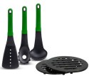GARNKI z POWŁOKĄ GRANITOWĄ 15 ELE. ZILNER EMERALD NOIR ZL-8521