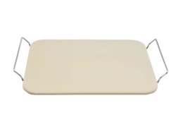 KAMIEŃ DO PIZZY 38 x 30 cm ZE STOJAKIEM BRUNBESTE BB-2929