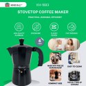 KAWIARKA ESPRESSO KAFETERKA CIŚNIENIOWA KINGHOFF 300ML / 6 FILIŻANEK KH-1883