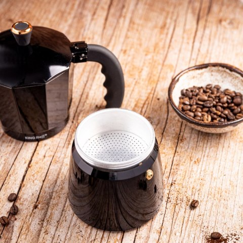 KAWIARKA ESPRESSO KAFETERKA CIŚNIENIOWA KINGHOFF 450ML / 9 FILIŻANEK KH-1884