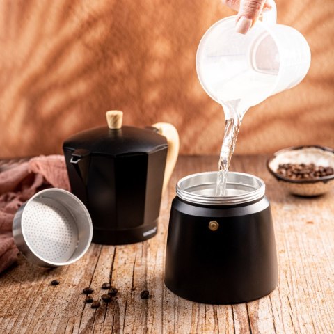 KAWIARKA ESPRESSO KAFETERKA CIŚNIENIOWA KINGHOFF 600ML / 12 FILIŻANEK KH-1888