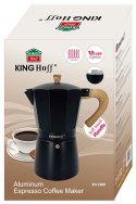 KAWIARKA ESPRESSO KAFETERKA CIŚNIENIOWA KINGHOFF 600ML / 12 FILIŻANEK KH-1888