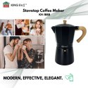 KAWIARKA ESPRESSO KAFETERKA CIŚNIENIOWA KINGHOFF 600ML / 12 FILIŻANEK KH-1888