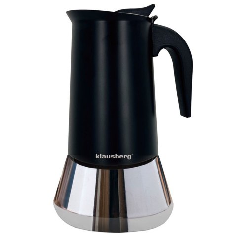 KAWIARKA ESPRESSO KAFETERKA CIŚNIENIOWA KLAUSBERG 600ML (12 FILIŻANKI) KB-7847