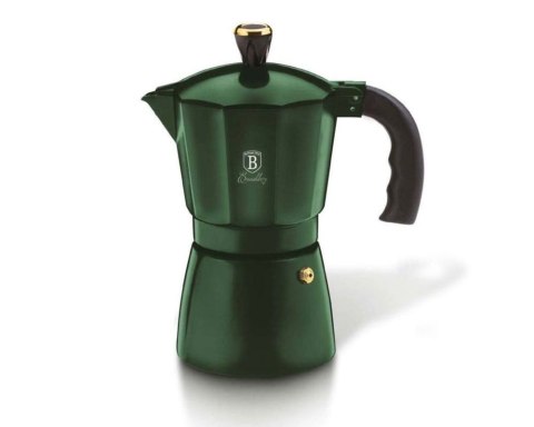 KAWIARKA / ZAPARZACZ DO KAWY 6 FILIŻANEK 300ml BERLINGER HAUS EMERALD BH-6386