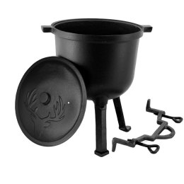 KOCIOŁEK ŻELIWNY MYŚLIWSKI 10L ZILNER ZL-5505