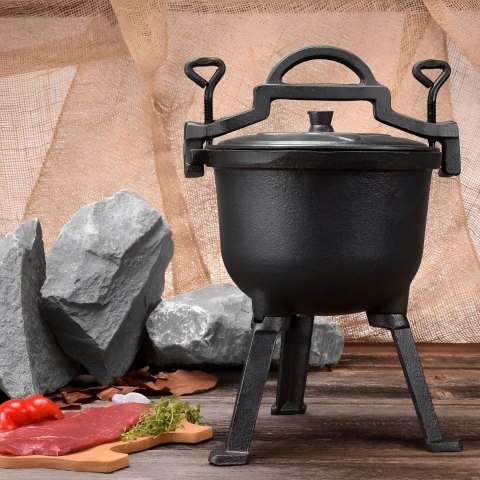 KOCIOŁEK ŻELIWNY MYŚLIWSKI 8L BRUNBESTE BB-2663
