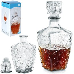 Karafka do whisky nalewki na alkohol napoje szklana 830ml EXCELLENT HOUSEWARE 139627