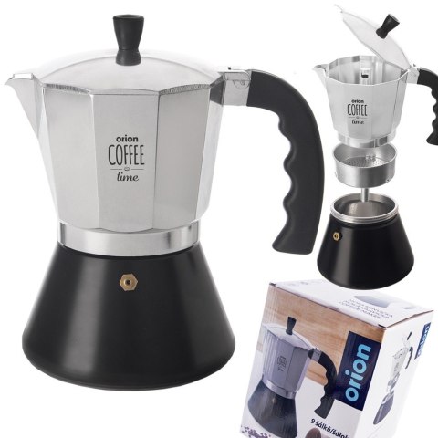 Kawiarka ciśnieniowa aluminiowa kafeterka na indukcję 450 ml ORION 131922