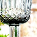 Kieliszek do wina czerwonego białego napojów szklany czarny 270ml VILDE 139662