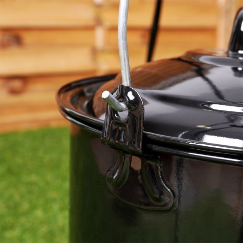 Kociołek węgierski wiszący emaliowany z pokrywką 20cm 3.8L AMBIANCE 259350