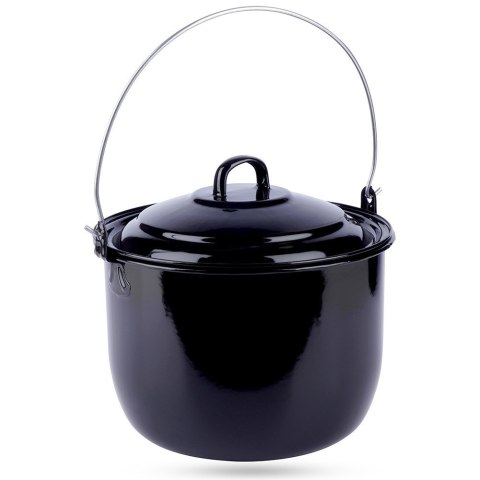 Kociołek węgierski wiszący emaliowany z pokrywką 24cm 7.7L AMBIANCE 259351