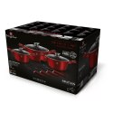 KOMPLET GARNKÓW 10 EL. BERLINGER HAUS METALLIC LINE BURGUNDY BH-6150