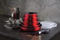 KOMPLET GARNKÓW 12-ele CLICK & COOK BERLINGER HAUS METALLIC LINE BURGUNDY BH-1674
