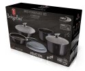KOMPLET GARNKÓW 9 EL. CLICK & COOK BERLINGER HAUS METALLIC LINE CARBON PRO BH-6918