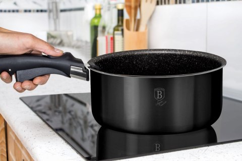 KOMPLET GARNKÓW 9 EL. CLICK & COOK BERLINGER HAUS METALLIC LINE CARBON PRO BH-6918
