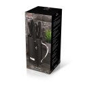 KOMPLET NOŻY W STOJAKU 7 EL. BERLINGER HAUS BLACK SILVER BH-2480