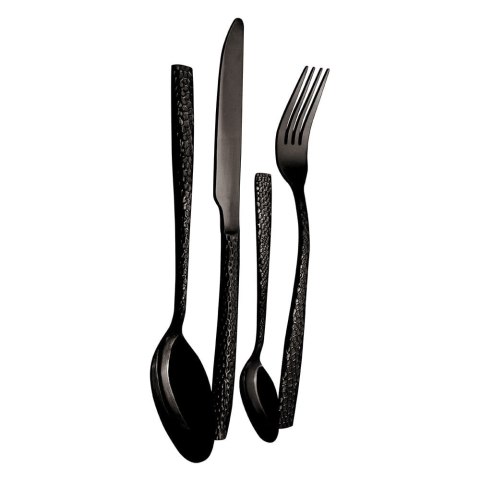 KOMPLET SZTUĆCÓW 24 EL. BŁYSZCZĄCE BERLINGER HAUS SHINY BLACK BH-2618NA