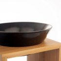 Kominek zapachowy bambusowy porcelanowy czarny BLACK 12x11x14cm ORION 822254