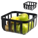 KOSZYK KOSZ NA OWOCE WARZYWA METALOWY CZARNY EXCELLENT HOUSEWARE 229028